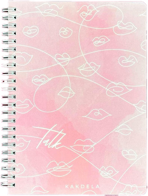 Планинг Remarklee Kakdela 3.0. Talk / KD-PRZH-A5-KD3-TALK/16405914 (83л, розовый)