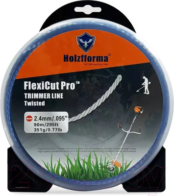 Леска для триммера Holzfforma TW002490PRO