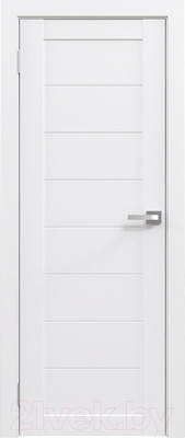 Дверь межкомнатная Юни Амати 00 70x200 (белая шагрень)