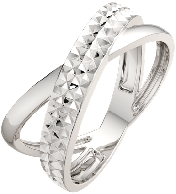 Кольцо из серебра ZORKA 0200311.ZZ (р.17)