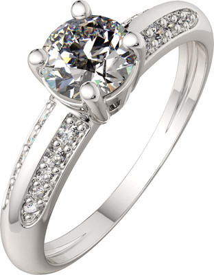 Кольцо из серебра ZORKA 0210042 (р.17, с фианитами)