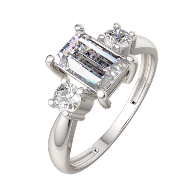 Кольцо из серебра ZORKA 02101016 (р.17.5, с фианитами)