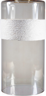 Плафон Элетех Цилиндр 34-100-в42/h 200 / 1070908762 (янтарь/белая нить)