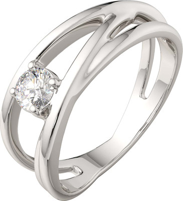 Кольцо из серебра ZORKA 0210132 (р.17, с фианитом)