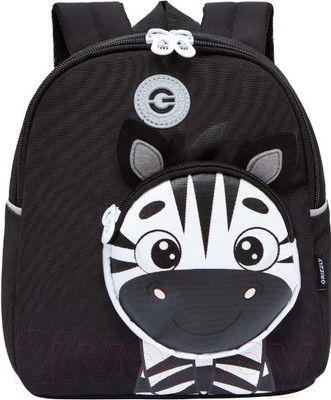 Детский рюкзак Grizzly RK-480-2 (черный)