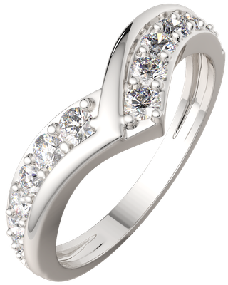 Кольцо из серебра ZORKA 0210572.ZZ (р.17, с фианитами)