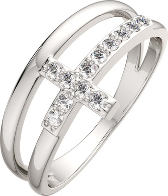 Кольцо из серебра ZORKA 0210584 (р.17, с фианитами)
