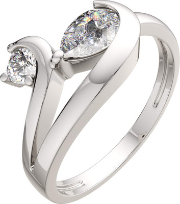 Кольцо из серебра ZORKA 0210600.ZZ (р.17, с фианитами)