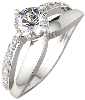 Кольцо из серебра ZORKA 0210640.ZZ (р.17, с фианитами)