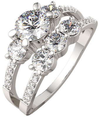 Кольцо из серебра ZORKA 0210643.ZZ (р.17, с фианитами)