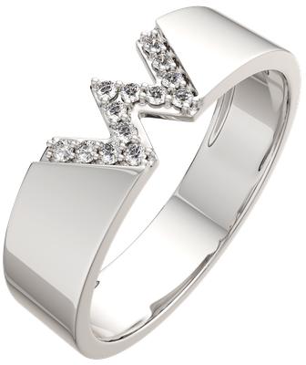 Кольцо из серебра ZORKA 0210418.ZZ (р.18, с фианитами)