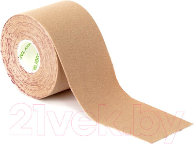 Кинезио тейп Nasara Kinesiology Tape / NR81465 (бежевый)
