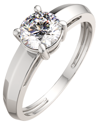 Кольцо из серебра ZORKA 0210731.ZZ (р.17, с фианитами)