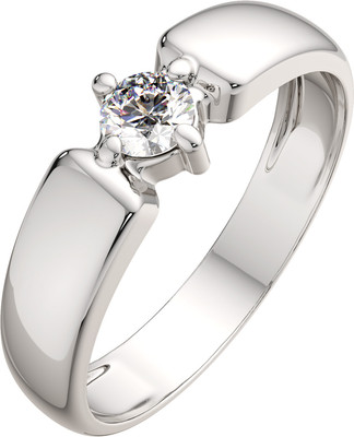 Кольцо из серебра ZORKA 0210761 (р.17, с фианитом)