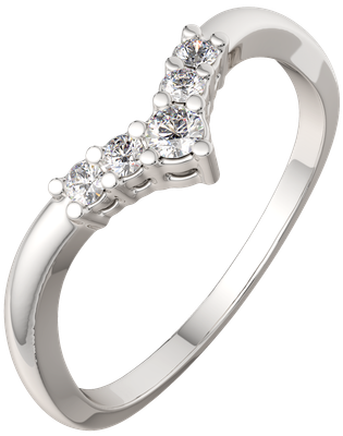 Кольцо из серебра ZORKA 0210452.ZZ (р.17, с фианитами)