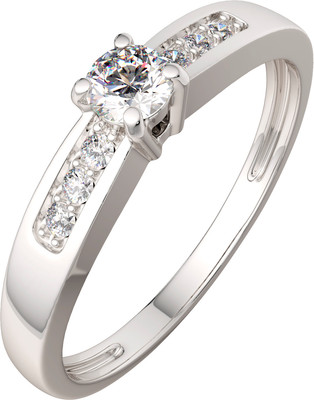 Кольцо из серебра ZORKA 0210469.ZZ (р.17, с фианитами)