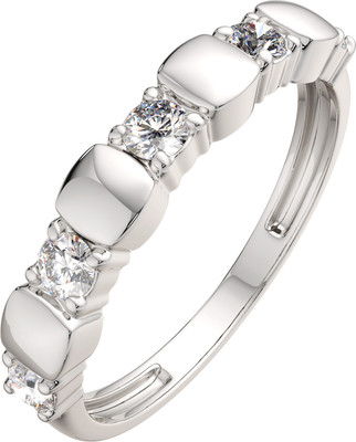 Кольцо из серебра ZORKA 0210941 (р.17.5, с фианитами)