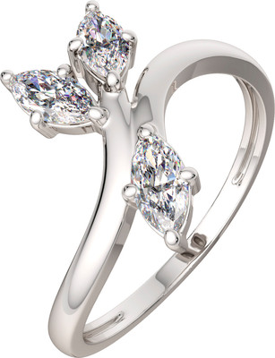 Кольцо из серебра ZORKA 0210977 (р.17, с фианитами)