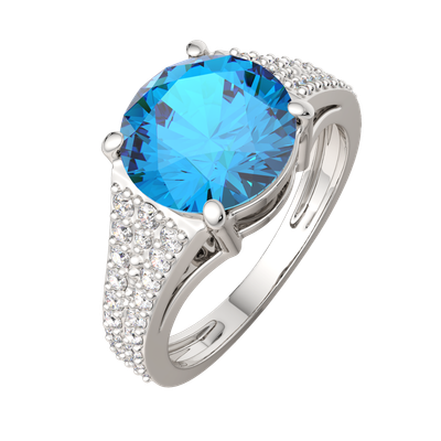 Кольцо из серебра ZORKA 0210890 (р.17, с фианитами)