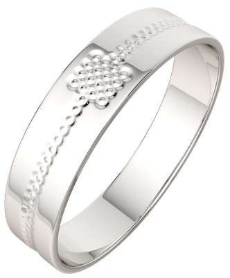 Кольцо из серебра ZORKA 0270054.ZZ (р.17)