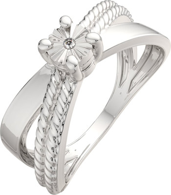 Кольцо из серебра ZORKA 02D0005 (р.18, с бриллиантом)