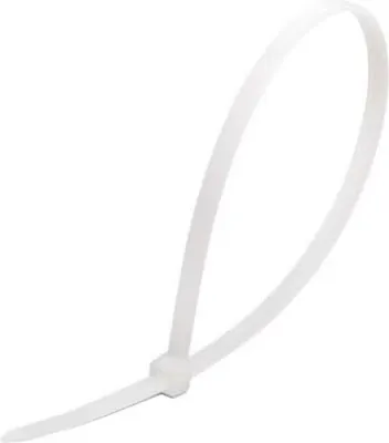 Стяжка для кабеля Fortisflex НСС EasyFix 5x300 / 84806 (100шт, белый)