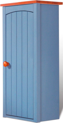 Шкаф навесной Dipriz Paula Д.73028.2 (голубой воск/черри)