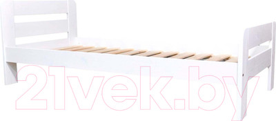 Односпальная кровать Dipriz Bert 90 / Д.80068.1 (белый)