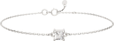 Браслет из серебра ZORKA 0640075.ZZ (18см, с фианитом)