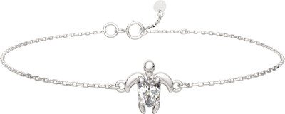 Браслет из серебра ZORKA 0640080 (18см, с фианитом)