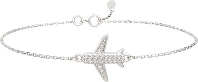 Браслет из серебра ZORKA 06401095.ZZ (18см, с фианитами)