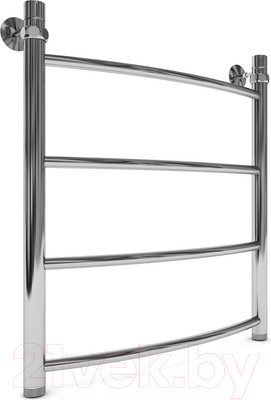 Полотенцесушитель водяной Indigo Arc 60x50 / LAW60-50 (с боковым подключением)