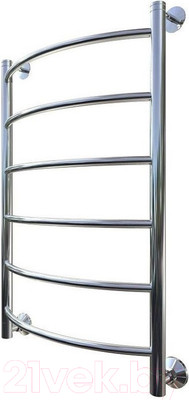 Полотенцесушитель водяной Indigo Arc 80x50 / LAW80-50 (с боковым подключением)