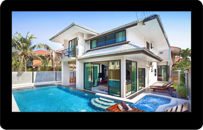 Монитор для видеодомофона Tantos Neo HD SE Tuya (черный)