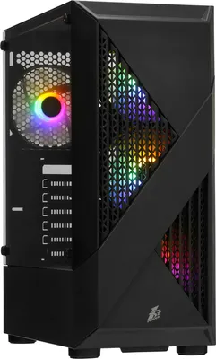 Корпус для компьютера 1stPlayer Firerose F3-A / F3-A-BK-4F1 (черный)