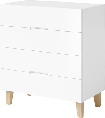 Комод Dipriz Freyr 4 ящика / Д.2339.1 (береза/белый/лак)