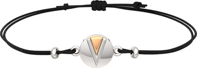 Браслет из серебра ZORKA 0660156.01.G14K.ZZ (18см, с золотой вставкой)