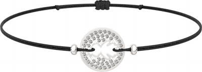 Браслет из серебра ZORKA 0670018 (18см, с фианитами)