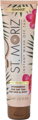 Лосьон-автозагар St.Moriz с шиммером и маслом кокоса (150мл)