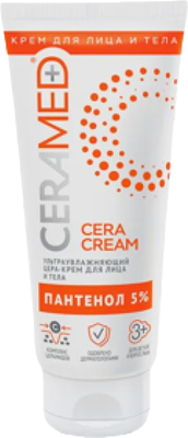 Крем для тела Ceramed Ультраувлажняющий с д-пантенолом (100мл)