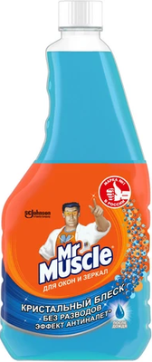Средство для мытья стекол Mr. Muscle После дождя (530мл, сменная бутылка)