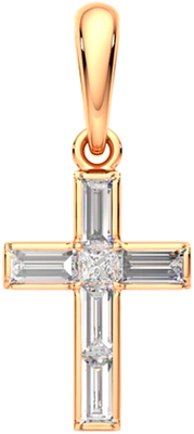 Подвеска из розового золота ZORKA 440374.14K.R (с фианитами)