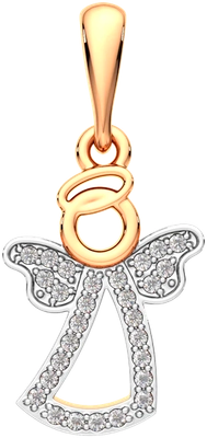 Подвеска из розового золота ZORKA 440532.14K.R.ZZ (с фианитами)