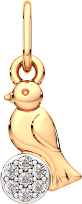 Подвеска из розового золота ZORKA 440568.14K.R.ZZ (с фианитами)