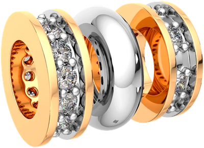 Подвеска из розового золота ZORKA 440656.14K.R (с фианитами)