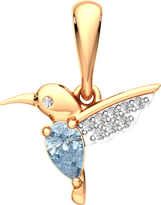 Подвеска из розового золота ZORKA 4S4020.14K.R (с топазом и фианитами)