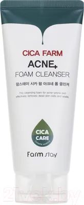 Пенка для умывания FarmStay Cica Farm Acne Foam Cleanser (180мл)
