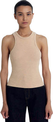 Майка Mark Formelle 112939 (р.164/170-104-110, кофе с молоком/декор)