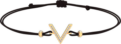 Браслет из розового золота ZORKA 670008.9K.R.01 (18см, с фианитами)