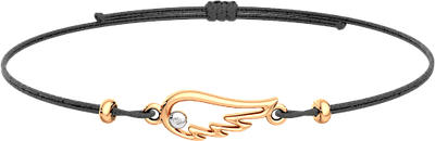 Браслет из розового золота ZORKA 6D0011.9K.R.01 (18см, с бриллиантом)